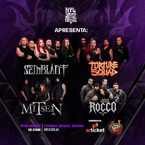 Nyl Metal Festival 2026 – Torture Squad, Semblant, Mitsein and Rocco