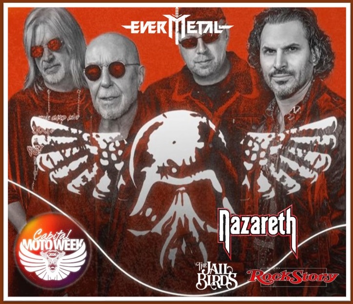 Capital Moto Week 2026 – Nazareth, The Jailbirds and Rock Story Granja do Torto – Brasília/DF, Brazil